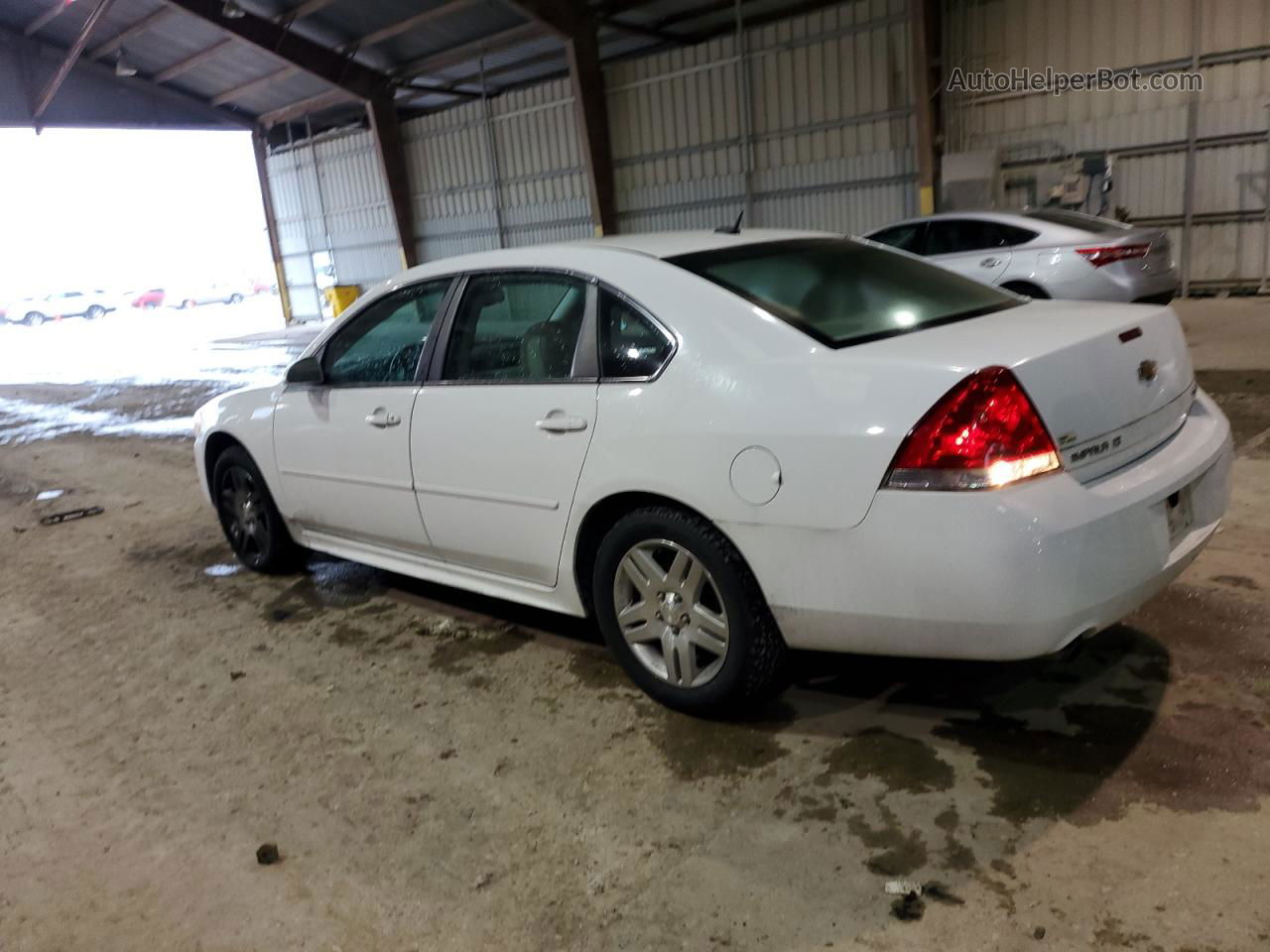 2014 Chevrolet Impala Limited Lt White vin: 2G1WB5E36E1144807