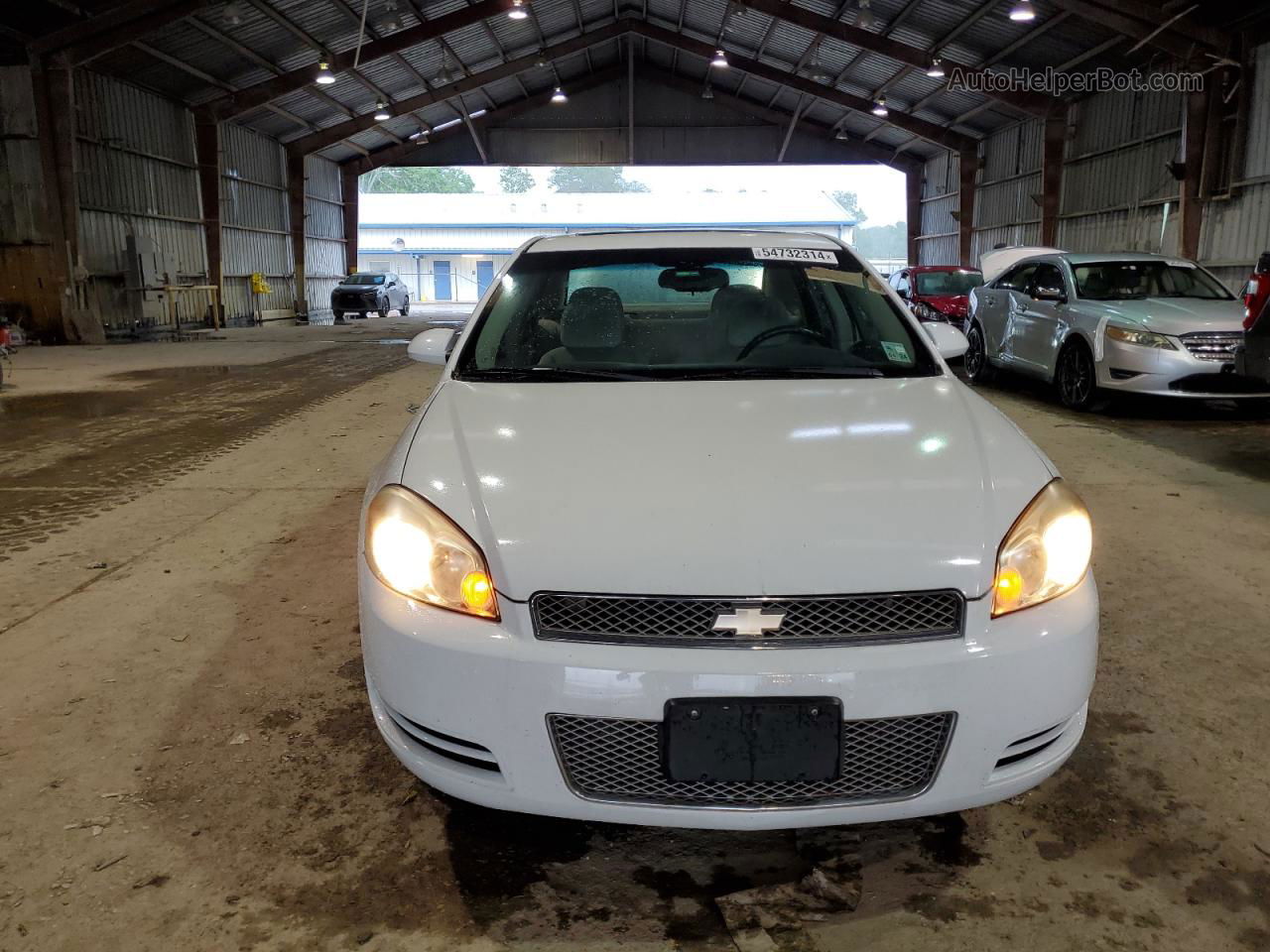 2014 Chevrolet Impala Limited Lt White vin: 2G1WB5E36E1144807