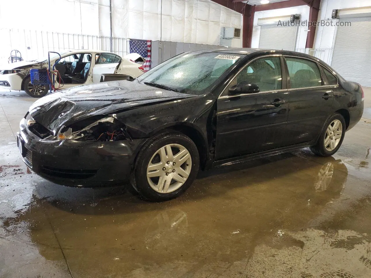 2014 Chevrolet Impala Limited Lt Black vin: 2G1WB5E36E1183140