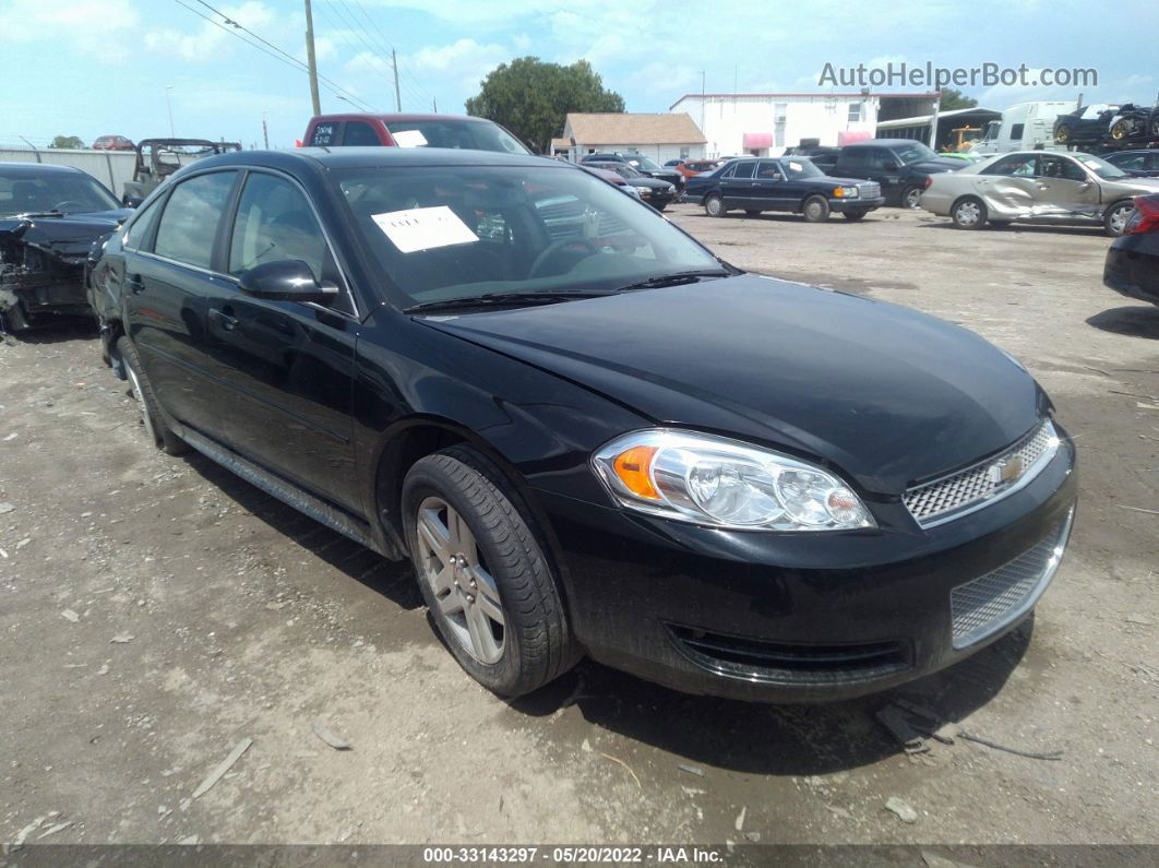 2016 Chevrolet Impala Limited Lt Black vin: 2G1WB5E36G1146446