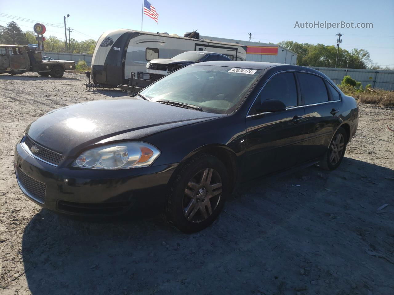 2016 Chevrolet Impala Limited Lt Black vin: 2G1WB5E36G1148391