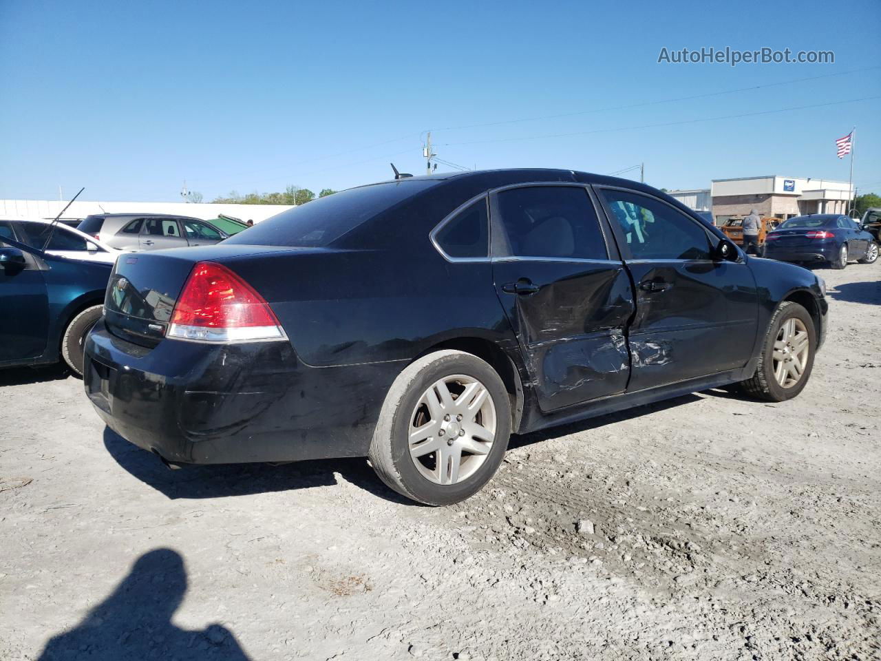 2016 Chevrolet Impala Limited Lt Black vin: 2G1WB5E36G1148391