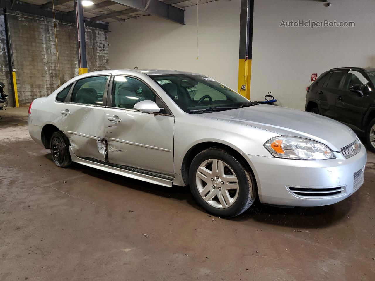 2014 Chevrolet Impala Limited Lt Silver vin: 2G1WB5E37E1118832