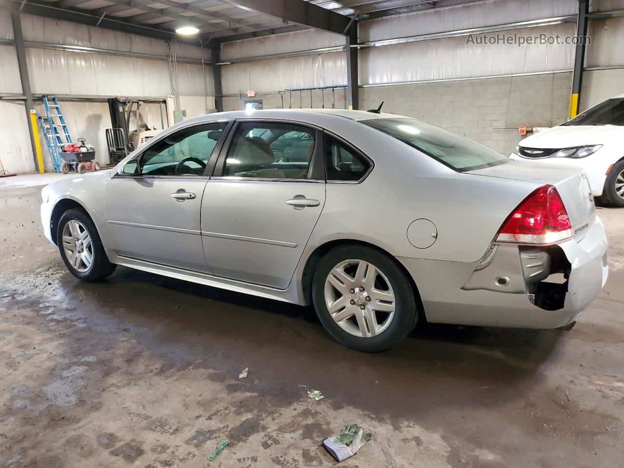 2014 Chevrolet Impala Limited Lt Silver vin: 2G1WB5E37E1118832