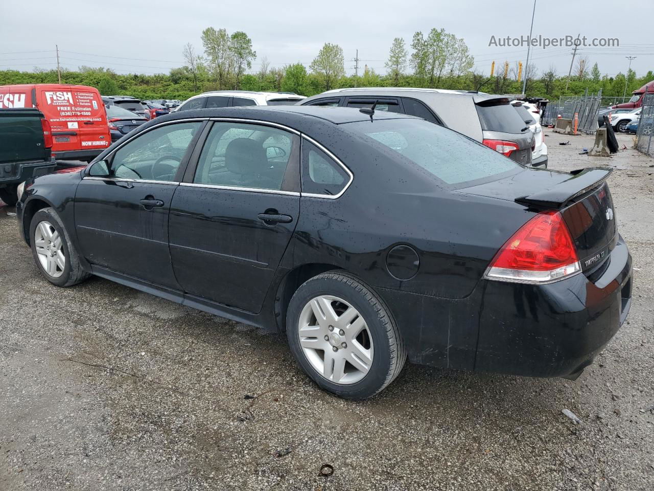 2014 Chevrolet Impala Limited Lt Black vin: 2G1WB5E37E1125554