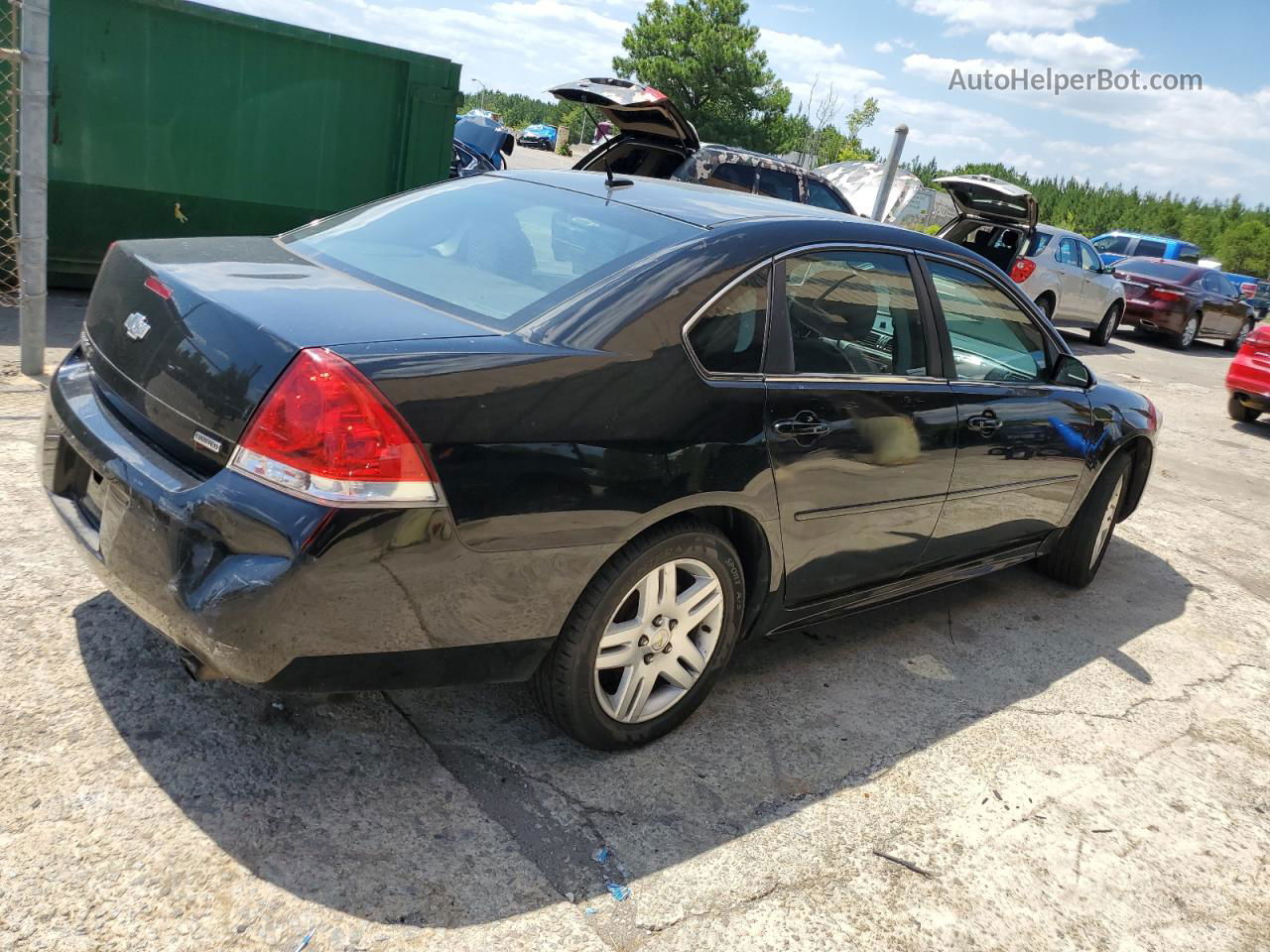 2014 Chevrolet Impala Limited Lt Black vin: 2G1WB5E37E1134481