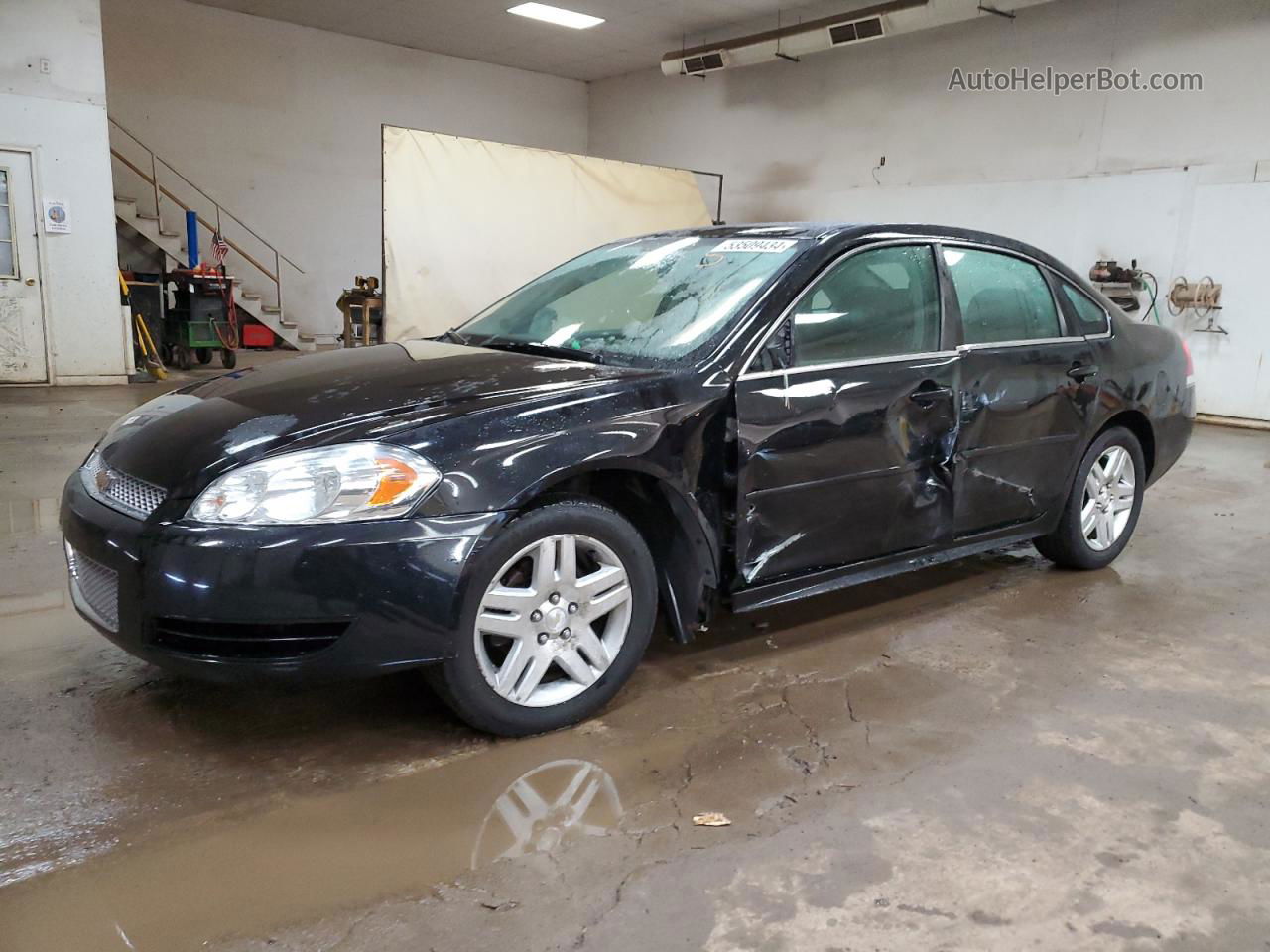 2014 Chevrolet Impala Limited Lt Black vin: 2G1WB5E37E1164399