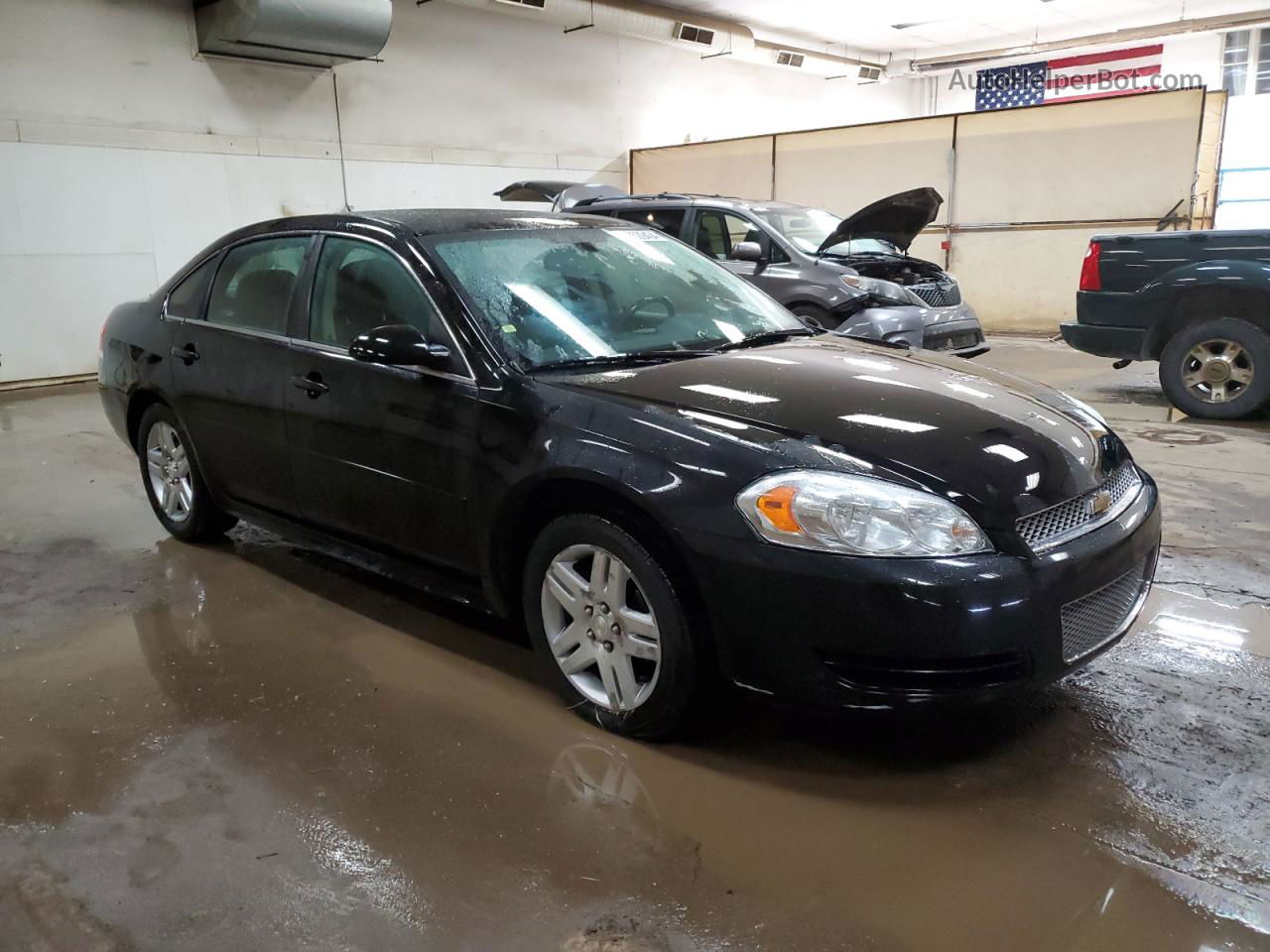 2014 Chevrolet Impala Limited Lt Black vin: 2G1WB5E37E1164399