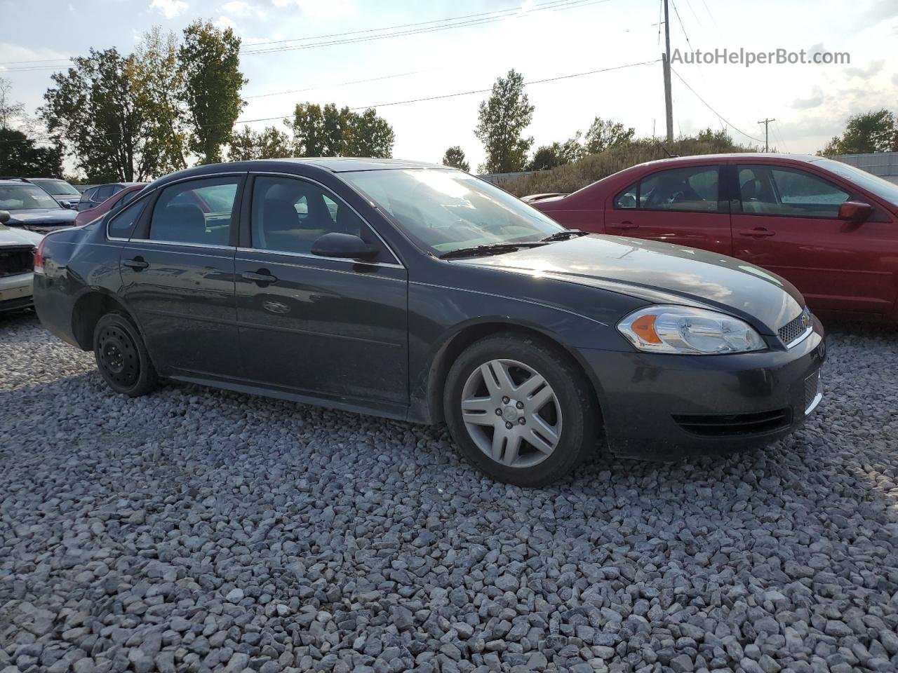 2014 Chevrolet Impala Limited Lt Gray vin: 2G1WB5E37E1178948