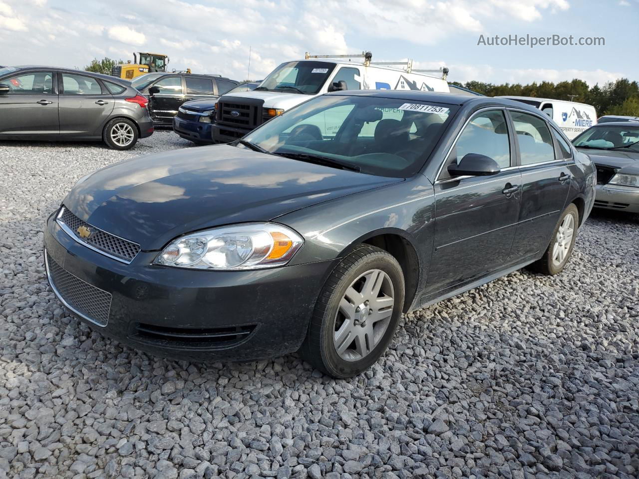 2014 Chevrolet Impala Limited Lt Серый vin: 2G1WB5E37E1178948