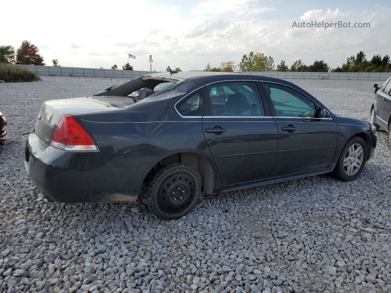 2014 Chevrolet Impala Limited Lt Серый vin: 2G1WB5E37E1178948