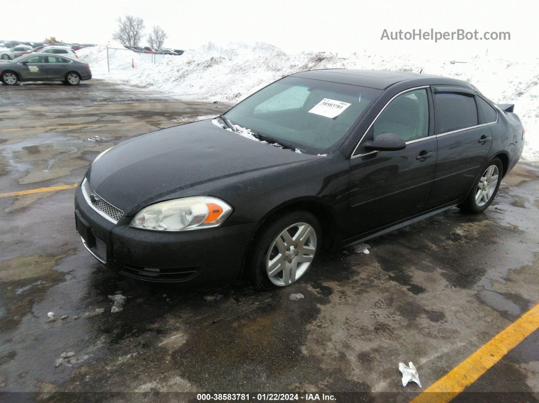 2014 Chevrolet Impala Limited Lt Black vin: 2G1WB5E37E1183096