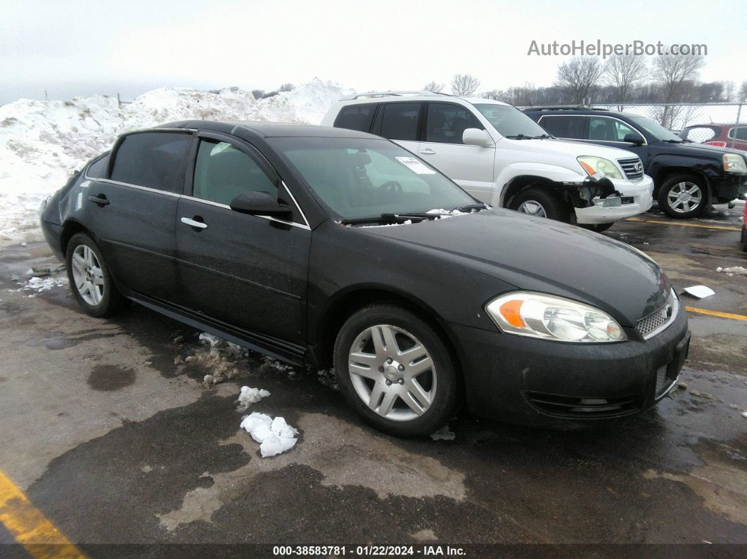 2014 Chevrolet Impala Limited Lt Black vin: 2G1WB5E37E1183096