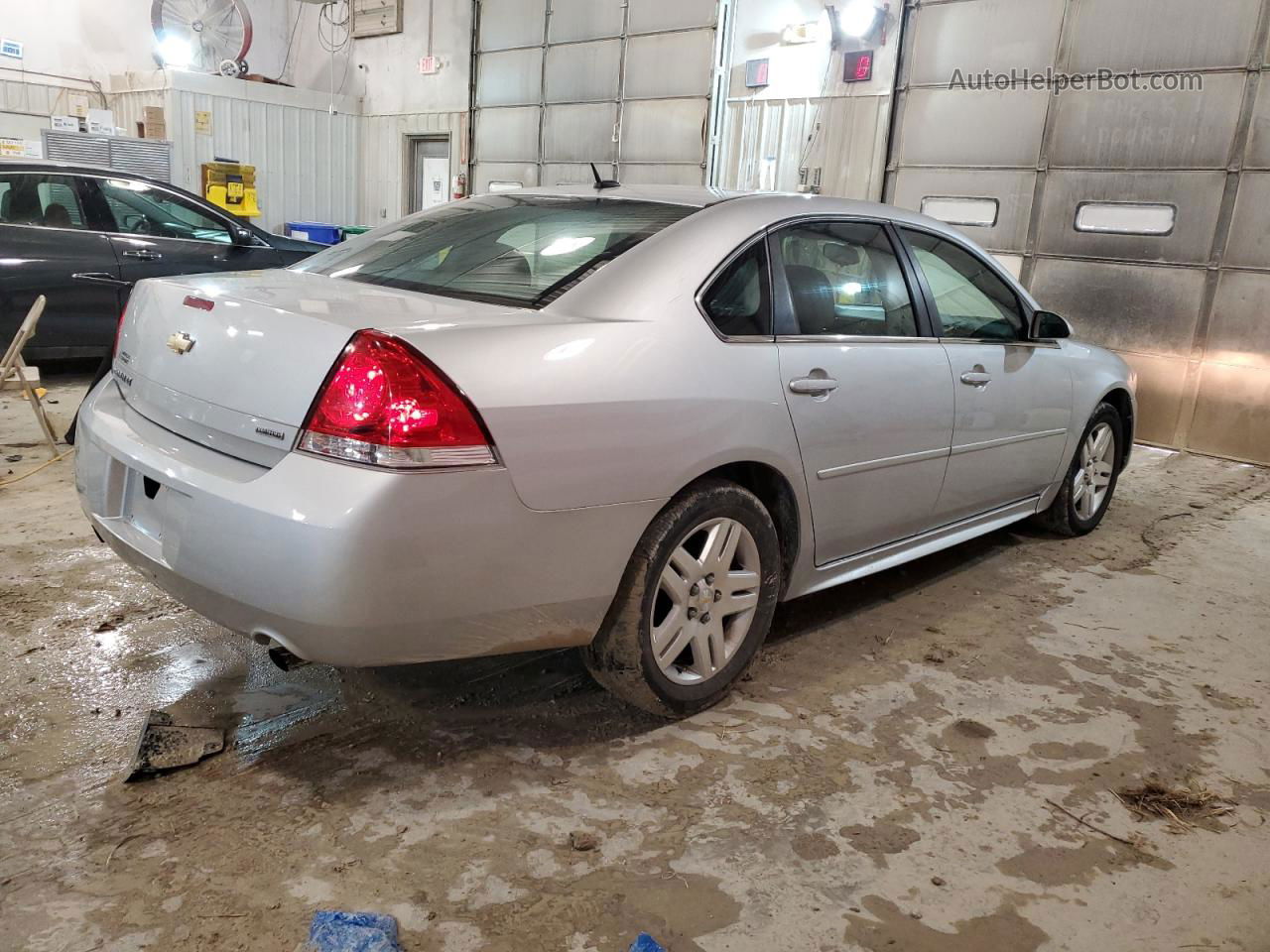 2016 Chevrolet Impala Limited Lt Gray vin: 2G1WB5E37G1105422