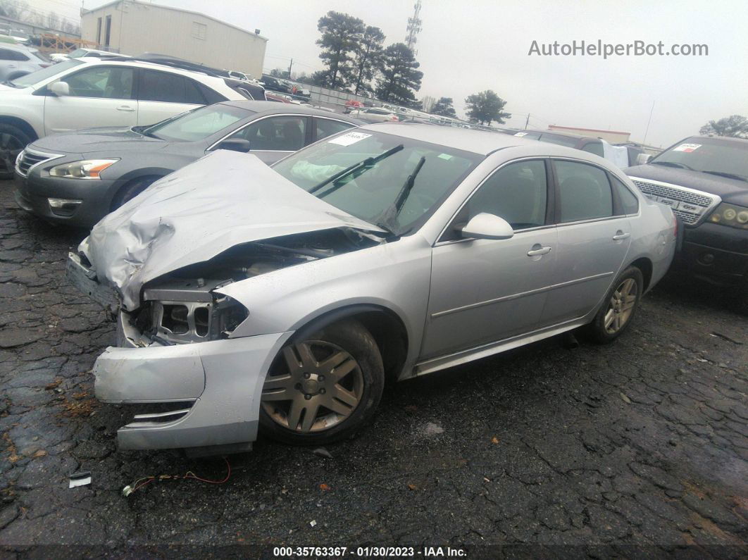 2016 Chevrolet Impala Limited Lt Silver vin: 2G1WB5E37G1137514