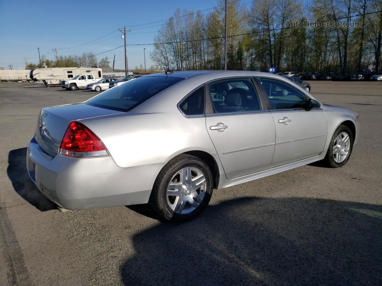 2014 Chevrolet Impala Limited Lt Silver vin: 2G1WB5E38E1109119