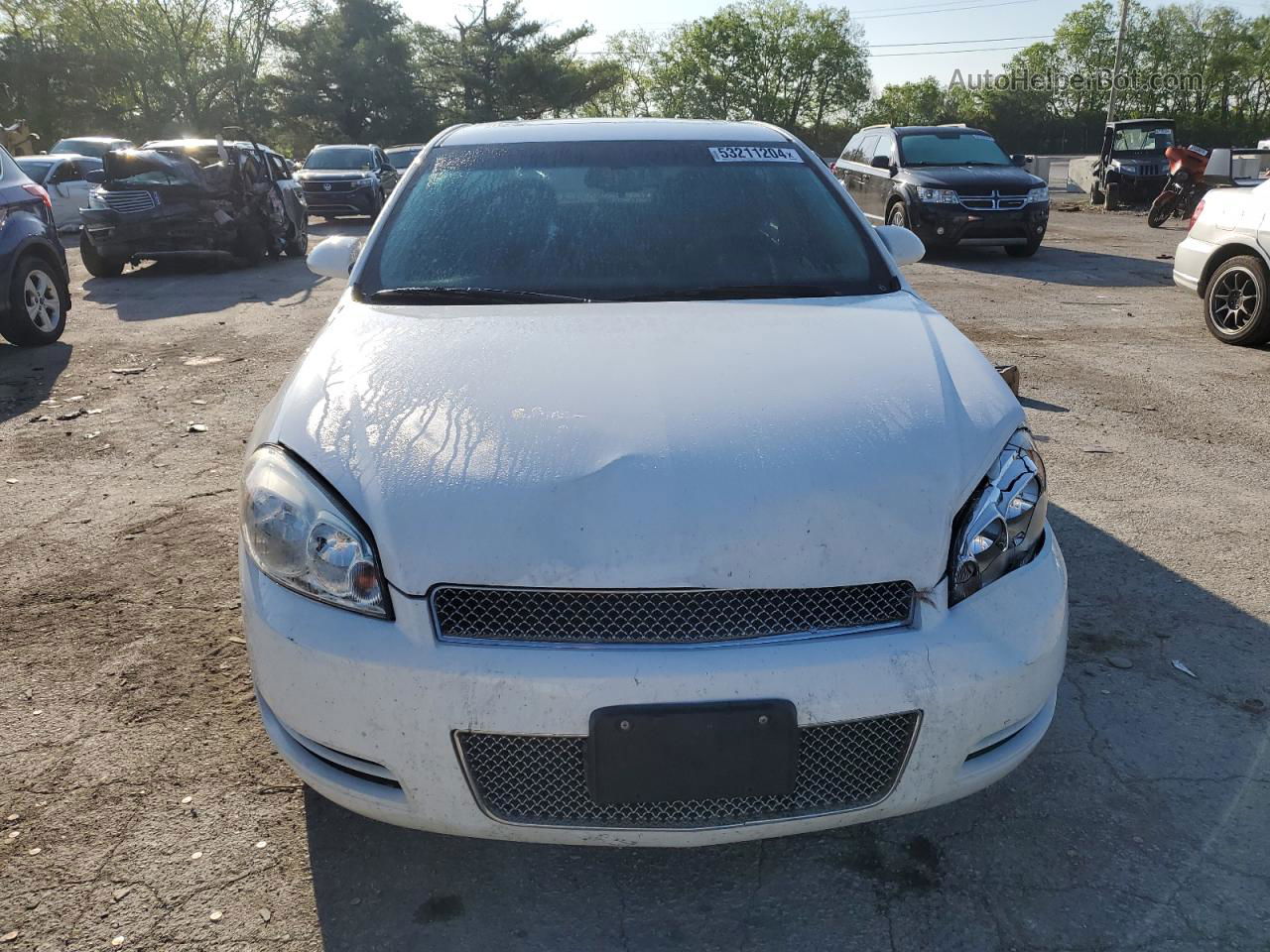 2014 Chevrolet Impala Limited Lt Белый vin: 2G1WB5E38E1122243