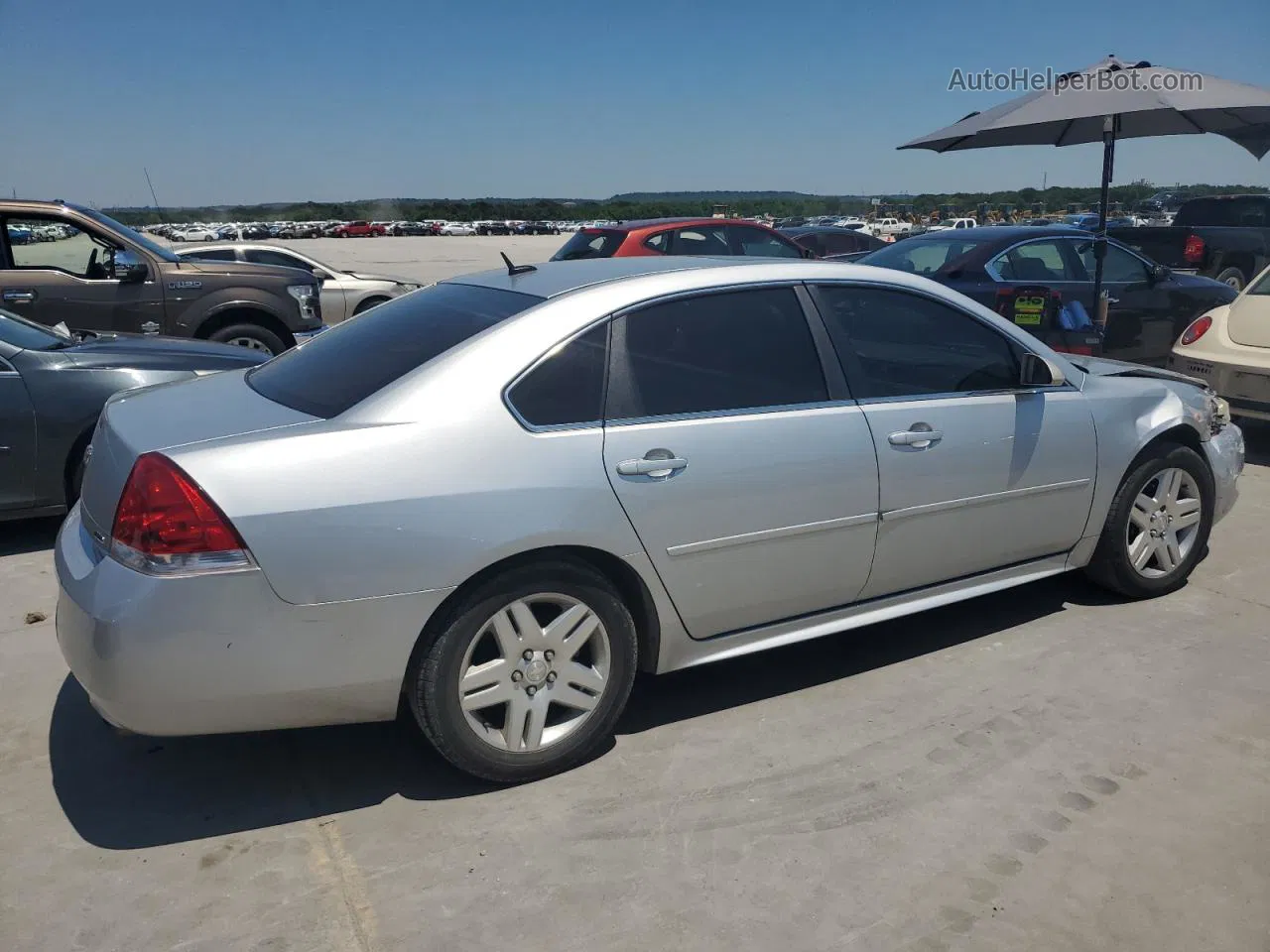 2014 Chevrolet Impala Limited Lt Silver vin: 2G1WB5E38E1146722