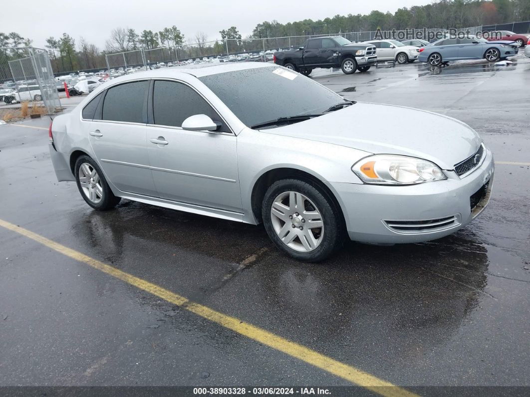 2014 Chevrolet Impala Limited Lt Silver vin: 2G1WB5E38E1157980