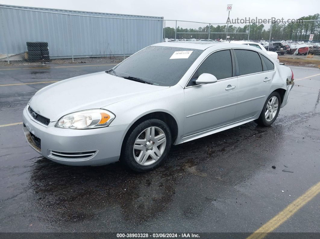 2014 Chevrolet Impala Limited Lt Silver vin: 2G1WB5E38E1157980