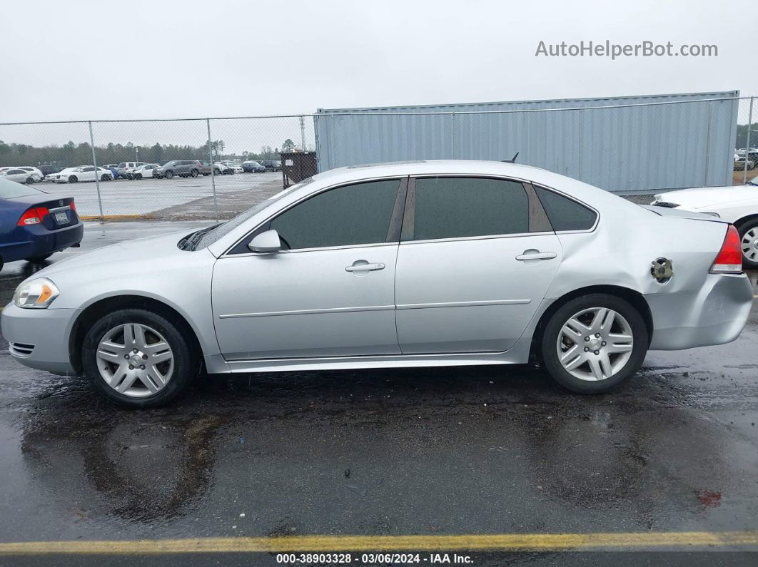 2014 Chevrolet Impala Limited Lt Silver vin: 2G1WB5E38E1157980