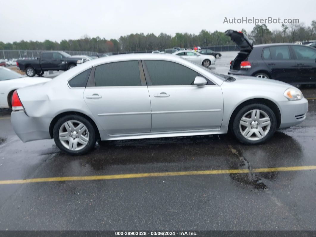 2014 Chevrolet Impala Limited Lt Silver vin: 2G1WB5E38E1157980