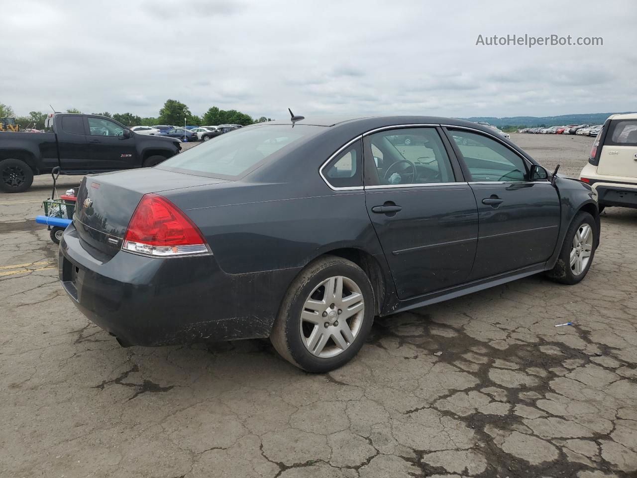 2014 Chevrolet Impala Limited Lt Charcoal vin: 2G1WB5E38E1188159