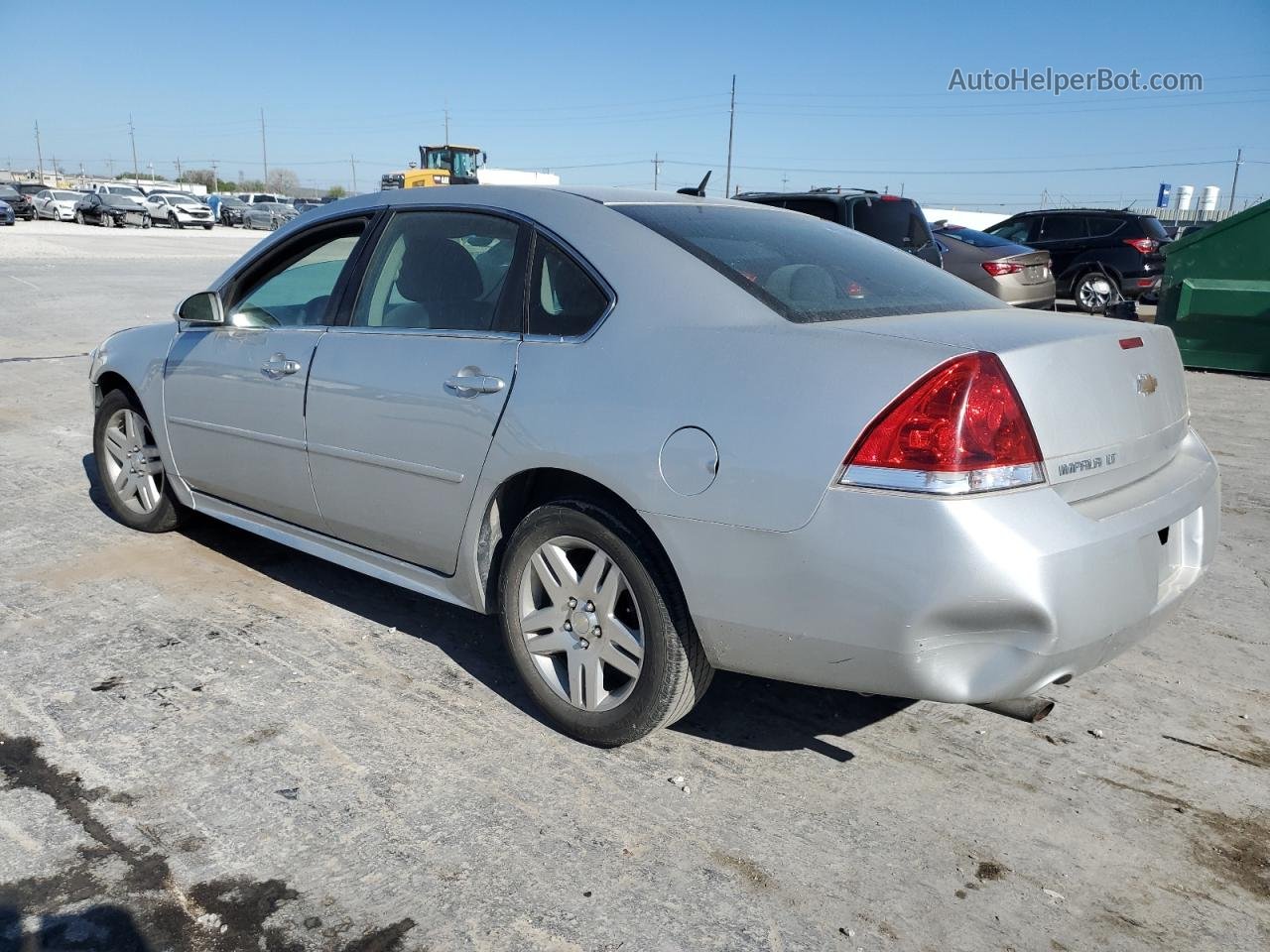 2016 Chevrolet Impala Limited Lt Silver vin: 2G1WB5E38G1154788