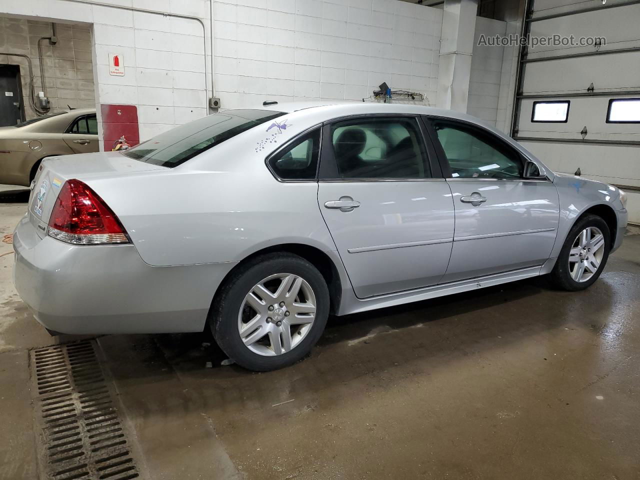 2014 Chevrolet Impala Limited Lt Silver vin: 2G1WB5E39E1125863