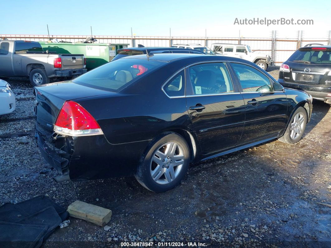 2014 Chevrolet Impala Limited Lt Black vin: 2G1WB5E39E1184024