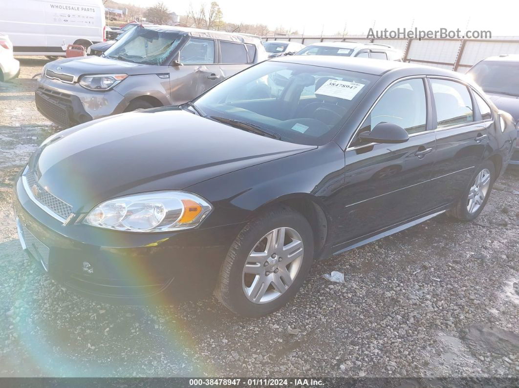 2014 Chevrolet Impala Limited Lt Black vin: 2G1WB5E39E1184024