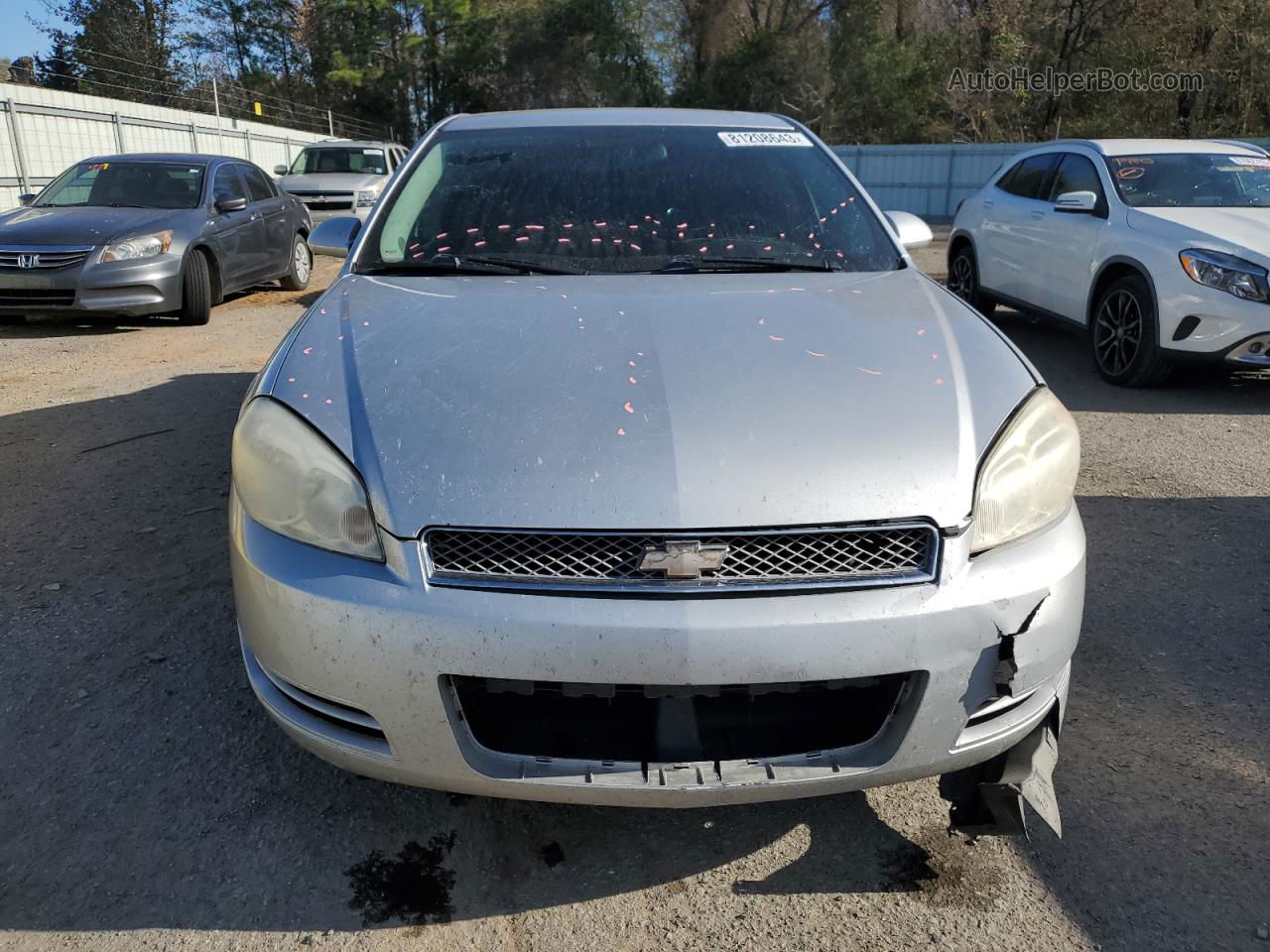 2014 Chevrolet Impala Limited Lt Silver vin: 2G1WB5E3XE1123569