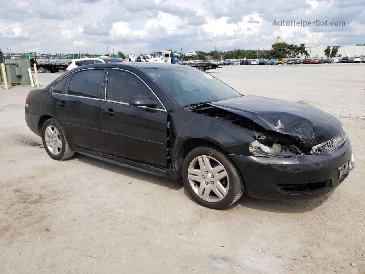 2014 Chevrolet Impala Limited Lt Black vin: 2G1WB5E3XE1126200