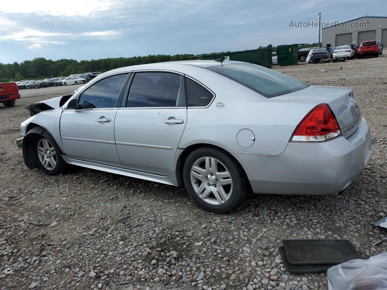 2014 Chevrolet Impala Limited Lt Серебряный vin: 2G1WB5E3XE1129095