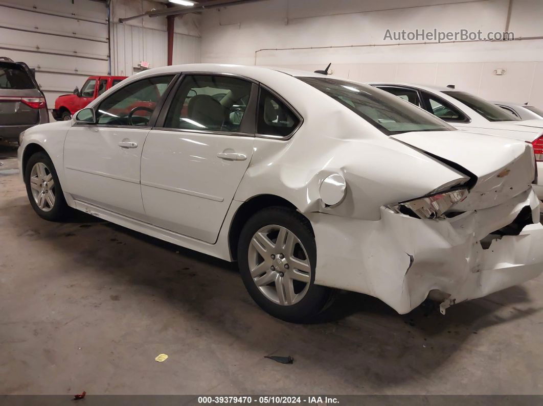 2014 Chevrolet Impala Limited Lt White vin: 2G1WB5E3XE1180046