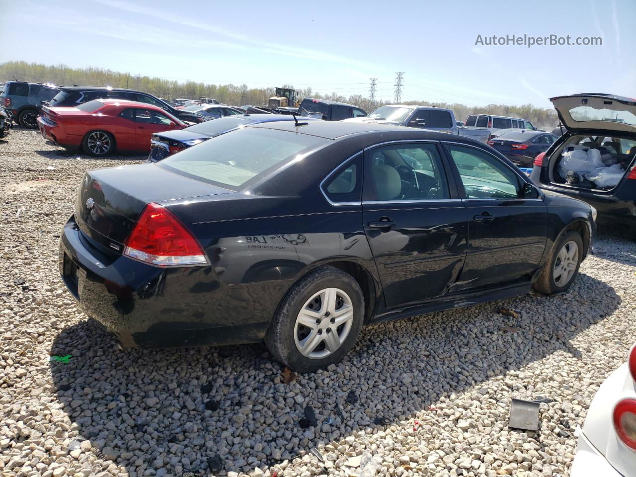 2016 Chevrolet Impala Limited Lt Черный vin: 2G1WB5E3XG1104765