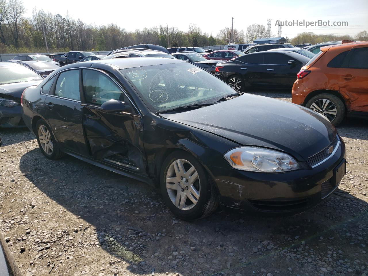 2016 Chevrolet Impala Limited Lt Black vin: 2G1WB5E3XG1186559