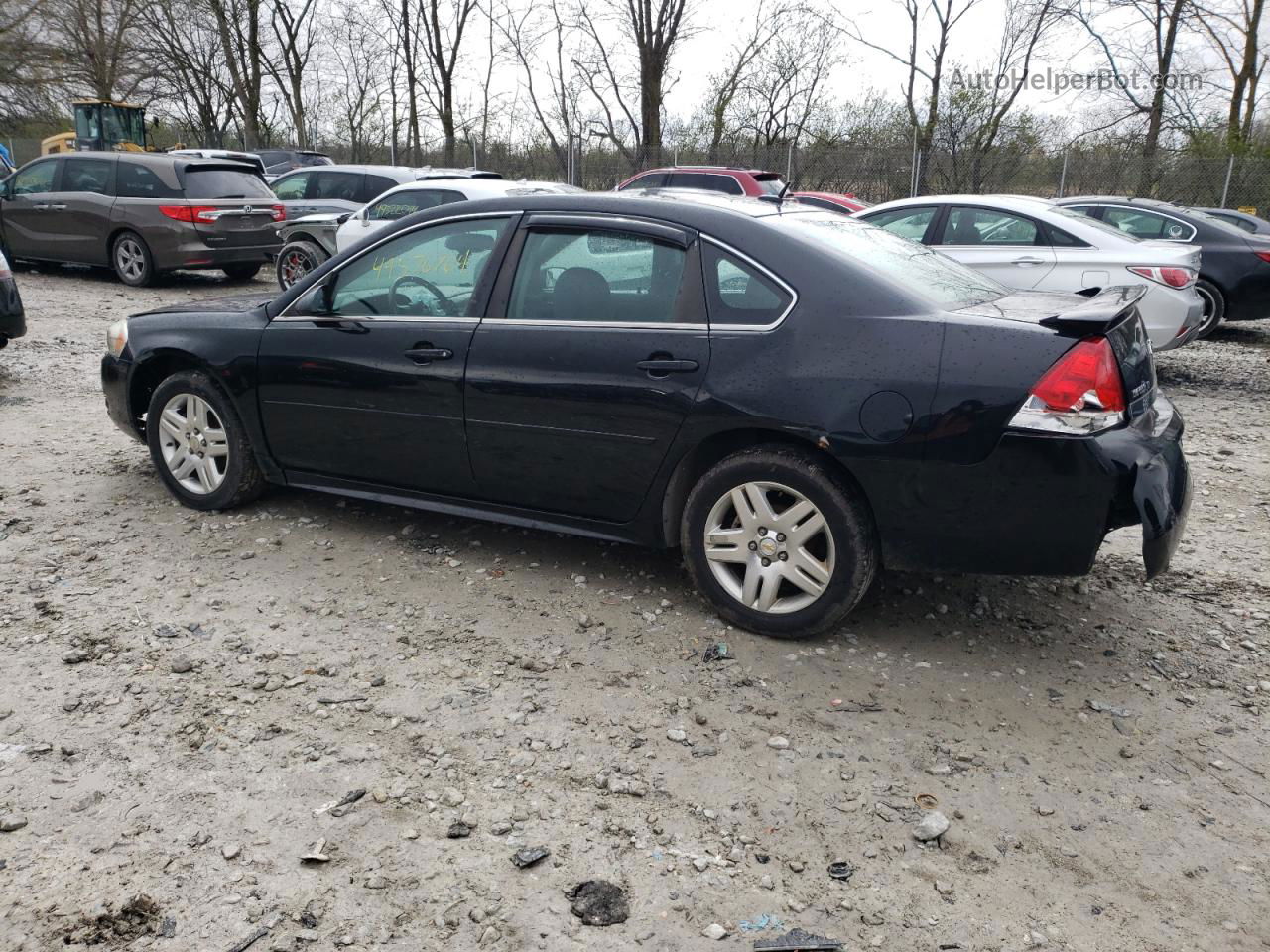 2011 Chevrolet Impala Lt Black vin: 2G1WB5EK0B1142490