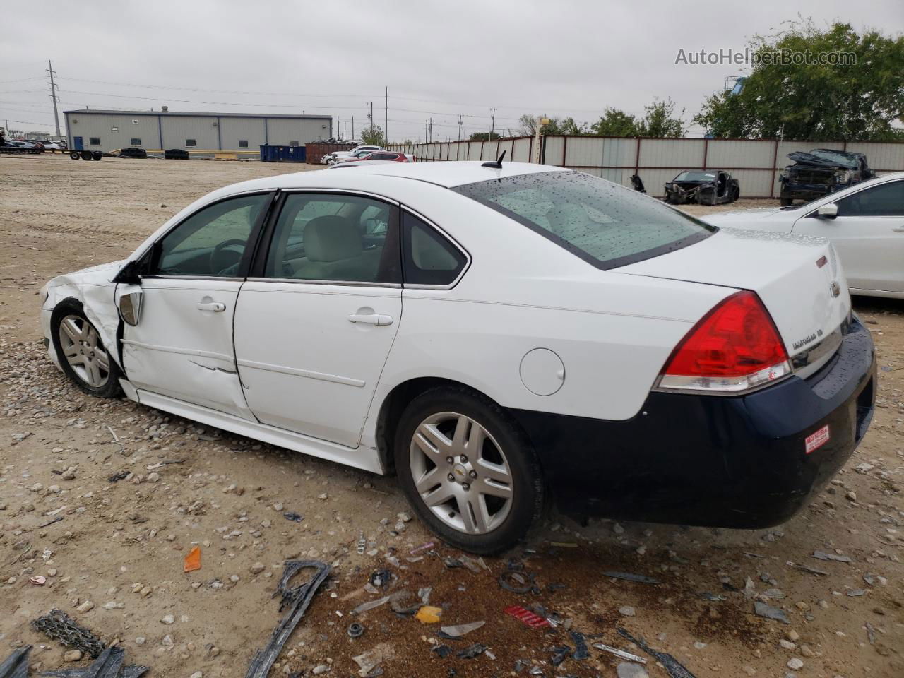 2011 Chevrolet Impala Lt Белый vin: 2G1WB5EK0B1199515