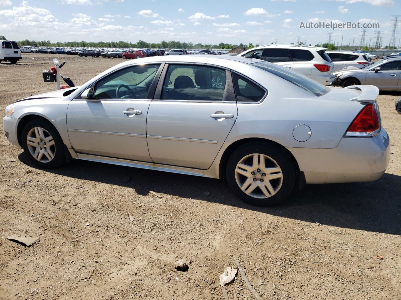 2011 Chevrolet Impala Lt Серебряный vin: 2G1WB5EK0B1329826