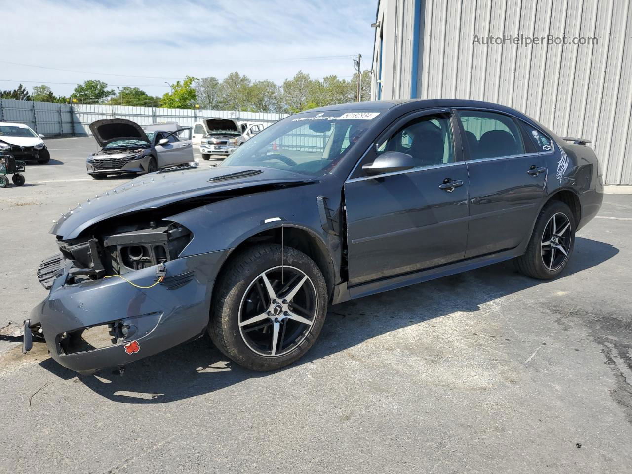 2011 Chevrolet Impala Lt Серый vin: 2G1WB5EK1B1122653