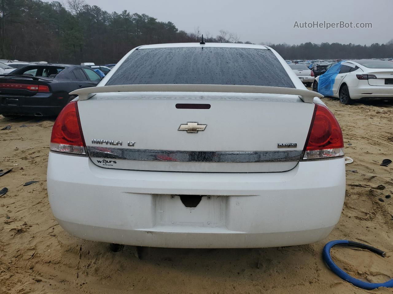 2011 Chevrolet Impala Lt White vin: 2G1WB5EK1B1247216