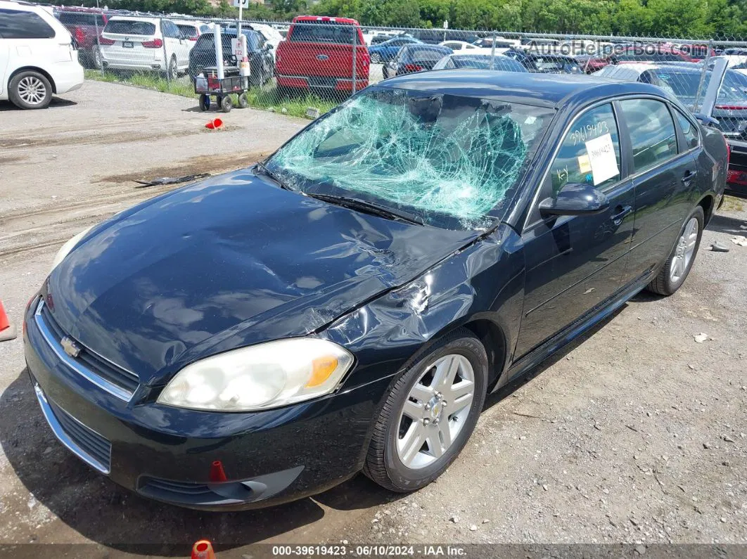 2011 Chevrolet Impala Lt Black vin: 2G1WB5EK2B1140403