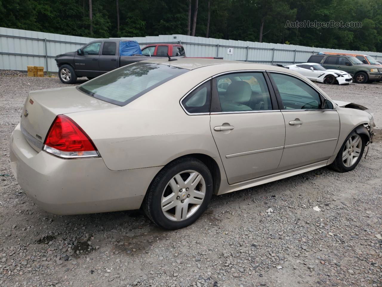 2011 Chevrolet Impala Lt Tan vin: 2G1WB5EK2B1236564