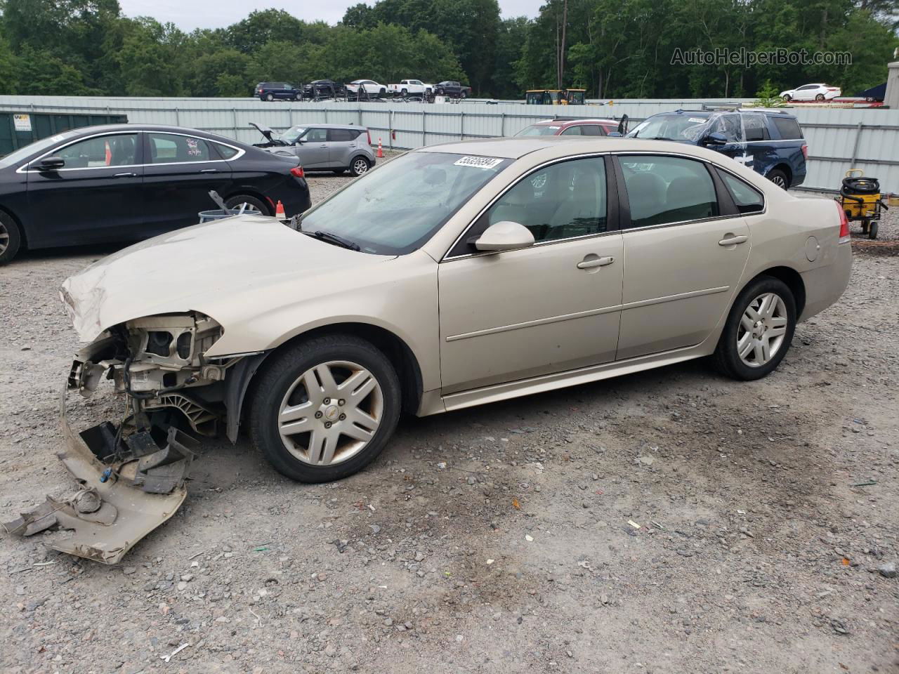 2011 Chevrolet Impala Lt Tan vin: 2G1WB5EK2B1236564