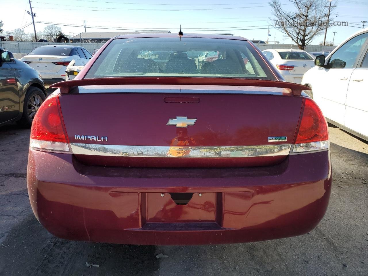 2011 Chevrolet Impala Lt Red vin: 2G1WB5EK2B1254594