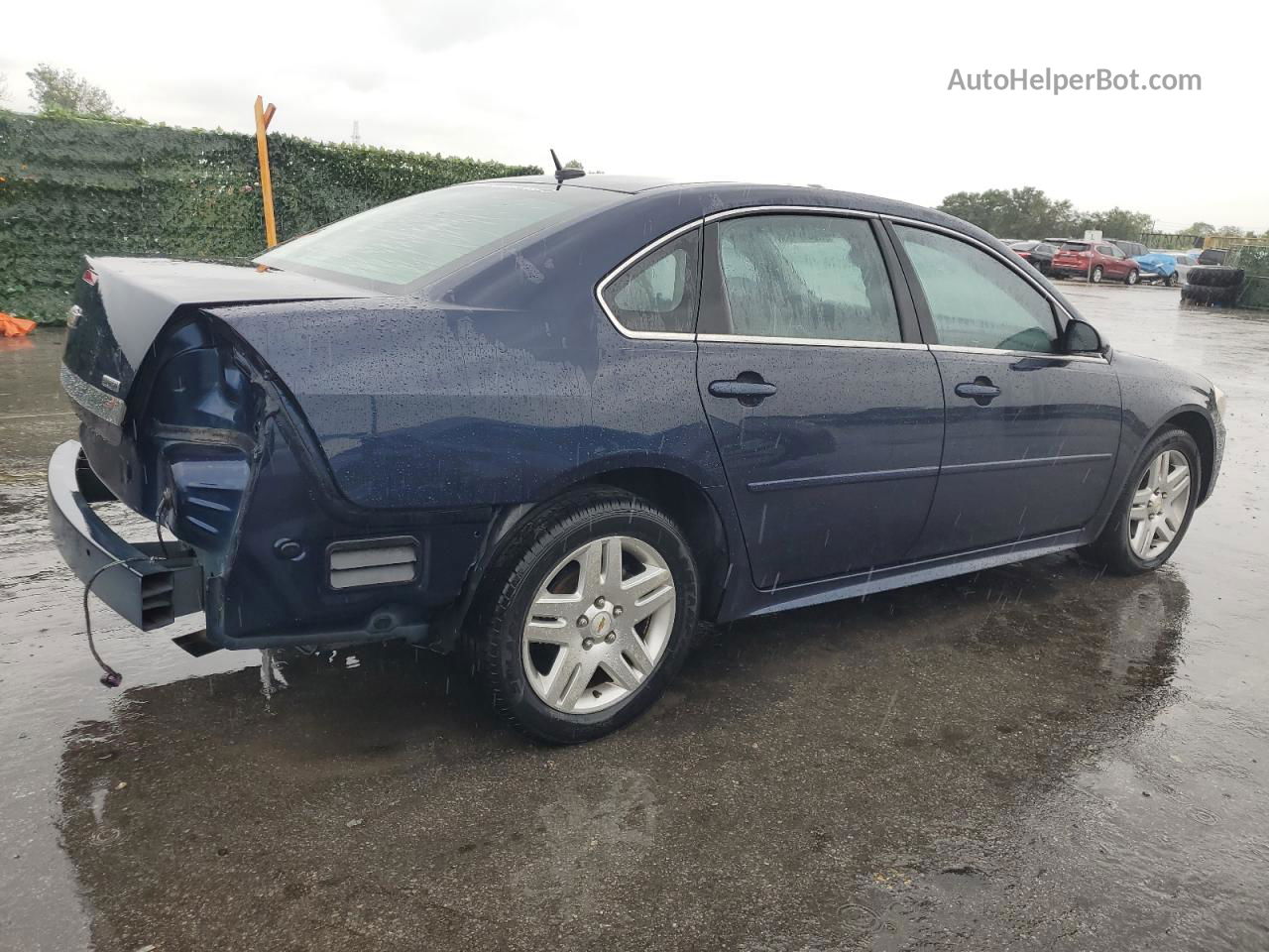 2011 Chevrolet Impala Lt Blue vin: 2G1WB5EK2B1299969