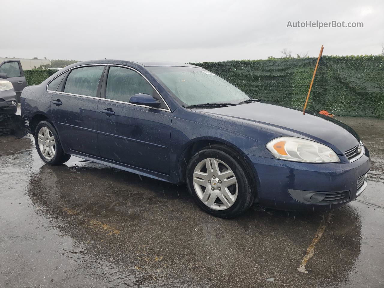 2011 Chevrolet Impala Lt Blue vin: 2G1WB5EK2B1299969