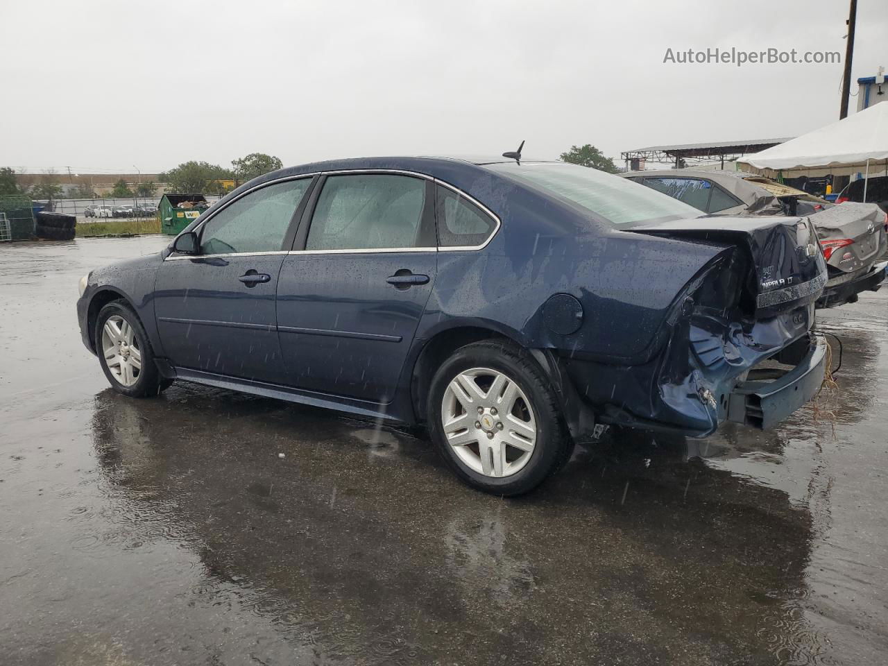 2011 Chevrolet Impala Lt Blue vin: 2G1WB5EK2B1299969