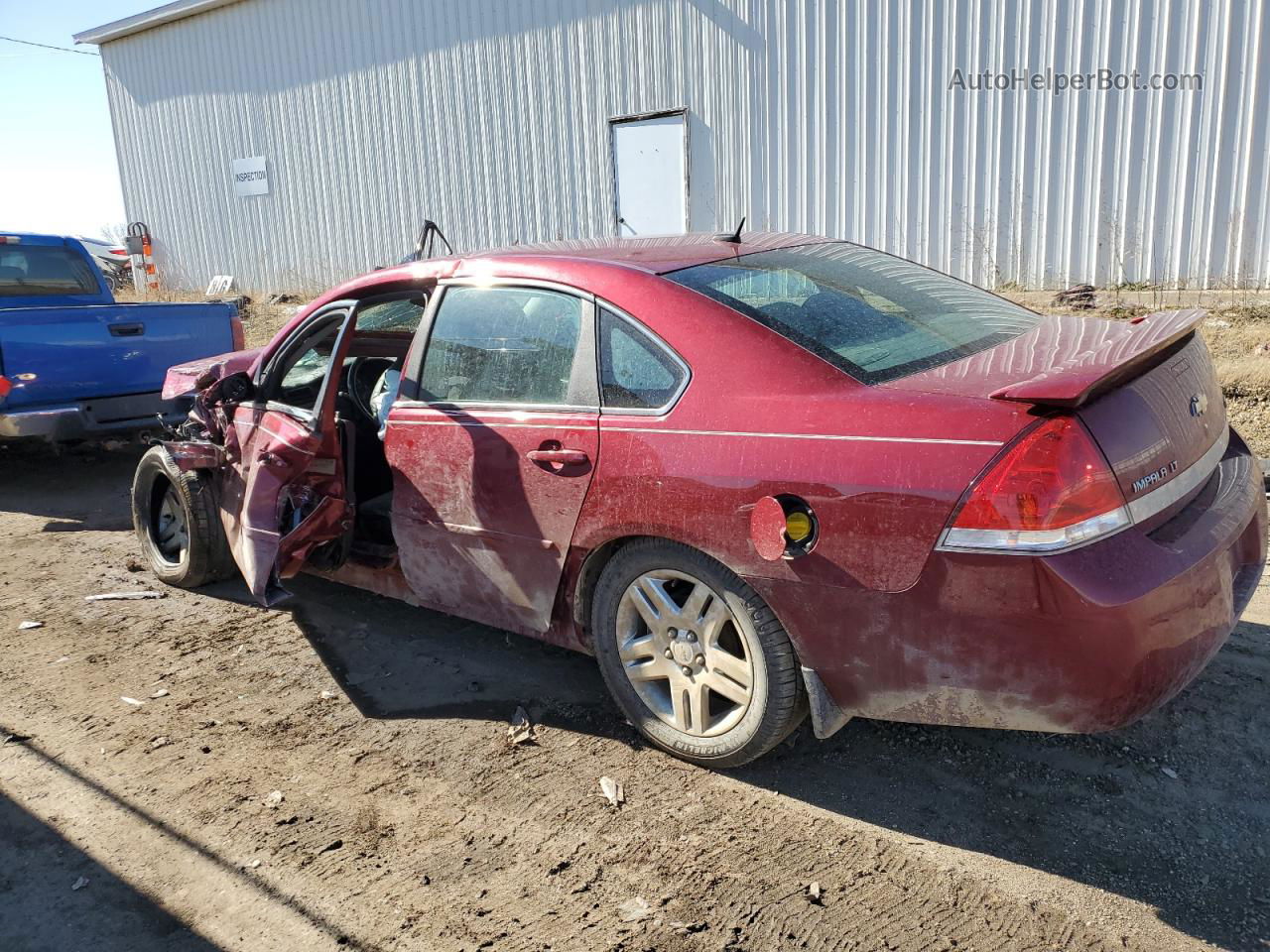 2011 Chevrolet Impala Lt Burgundy vin: 2G1WB5EK2B1306791